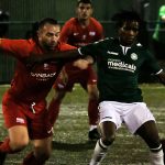 Whyteleafe vs Binfield in the FA Cup. Photo: Andrew Batt.