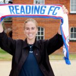 Natasha Dowie signs for Reading FC Women. Photo by Reading FC.