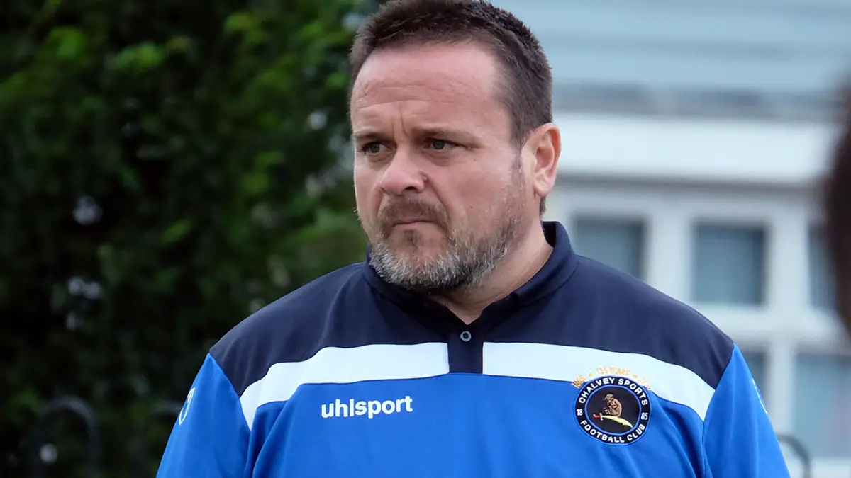 Chalvey Sports Chairman Scott Young. Photo: Andrew Batt.
