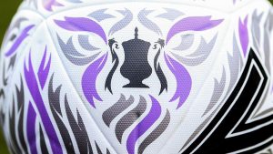 The Women's FA Cup ball. Photo: Neil Graham / ngsportsphotography.com