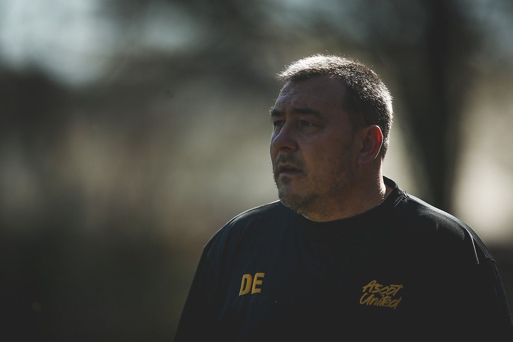 Darrel Evans, Ascot United, Head of Women's Football Photo: Neil Graham / ngsportsphotography.com