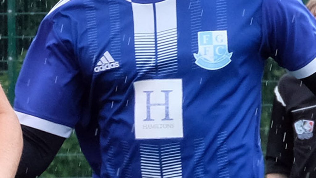 Frimley Green FC shirt. Photo: Andrew Batt.