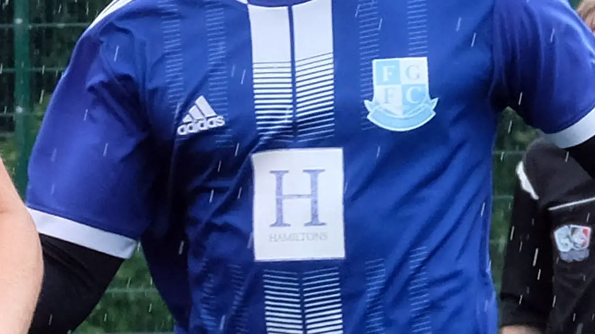 Frimley Green FC shirt. Photo: Andrew Batt.