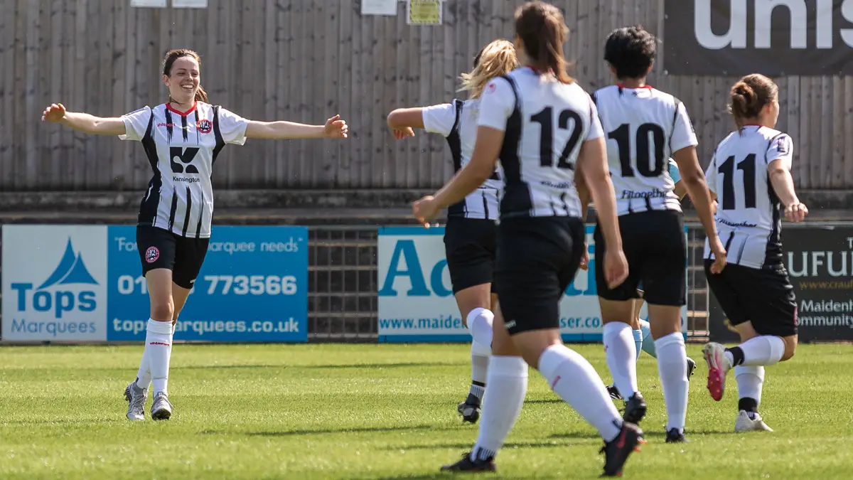 Maidenhead United's Megan Halfacre. Photo: Darren Woolley / darrenwoolley.photos