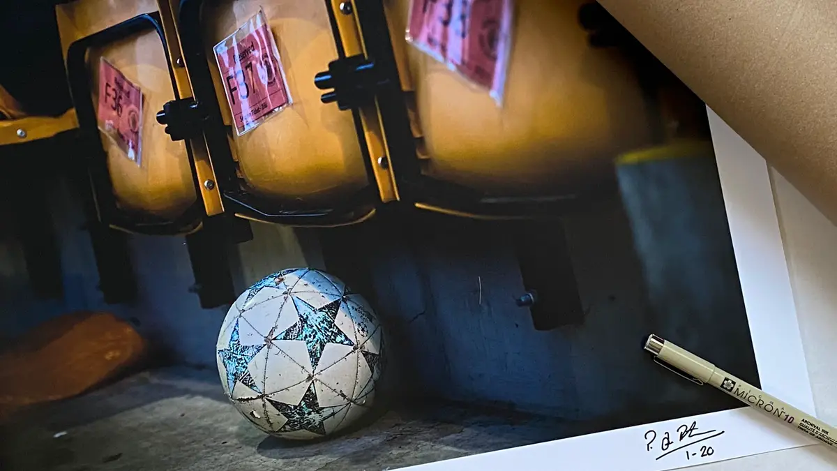 A limited edition Slough Town print by Philip J.A Benton/philipbenton.com