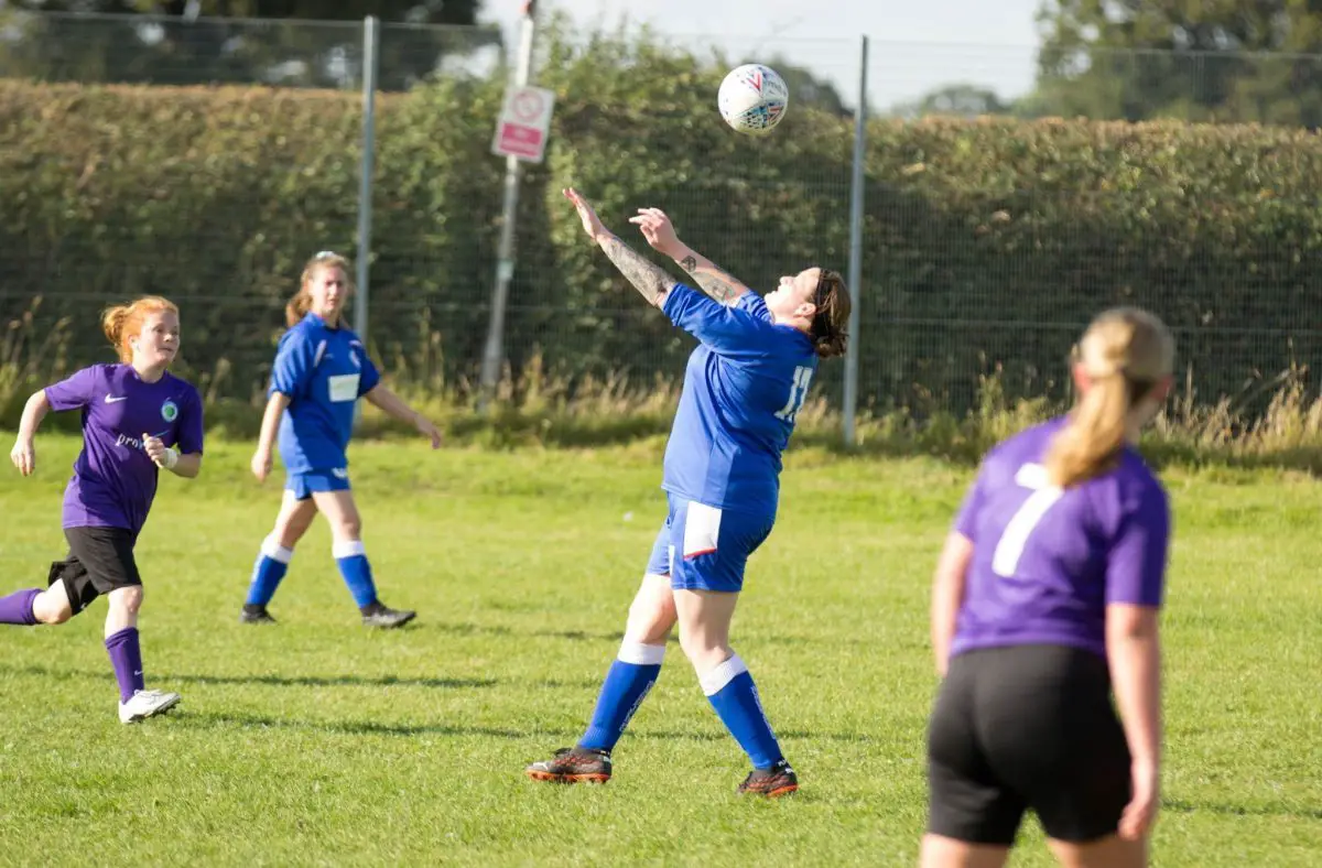 Helen Middleton for Burghfield Ladies Photo: CA Goalkeeping Coach