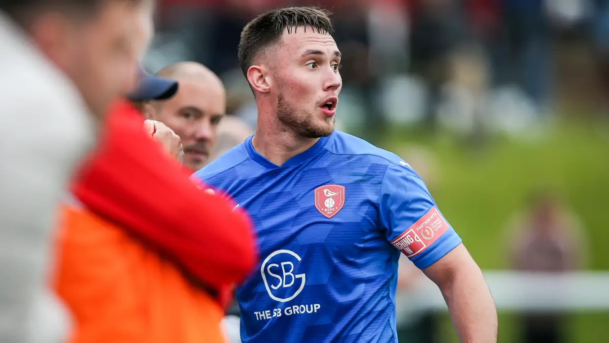 Bracknell Town's Joe Grant. Photo: Neil Graham / ngsportsphotography.com