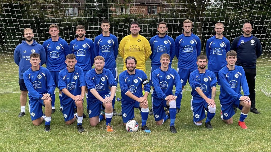 Burghfield's Sunday side. Photo provided by Burghfield FC.