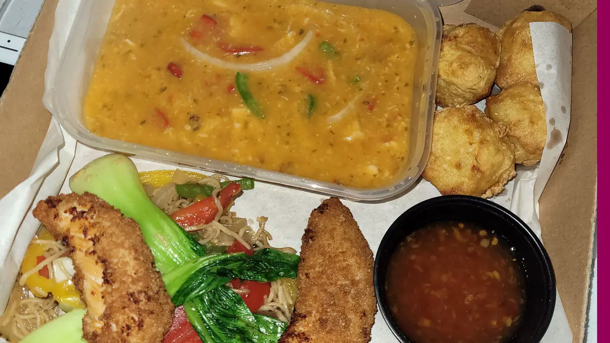 The Chinese selection box in all its real glory at Reading City FC. Photo: Neil Maskell / Football in Berkshire