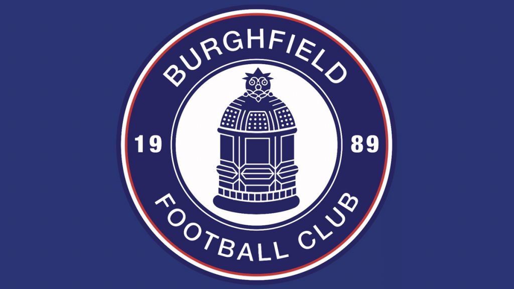The new Burghfield FC badge.