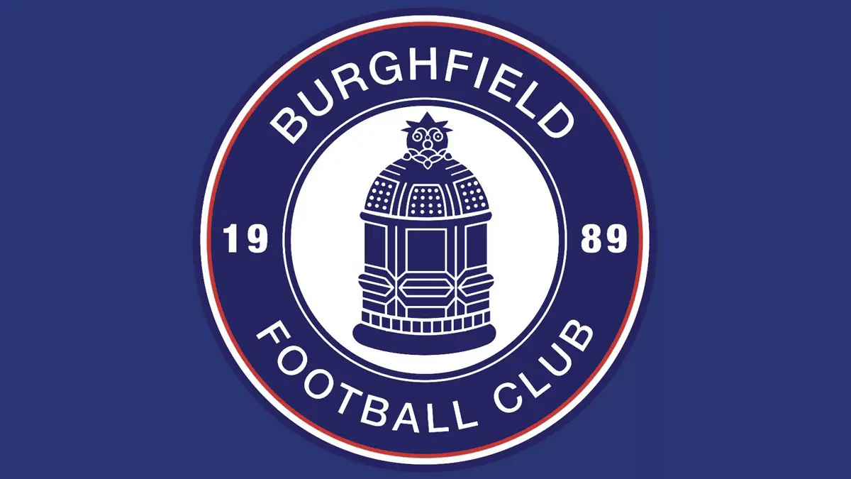 The new Burghfield FC badge.