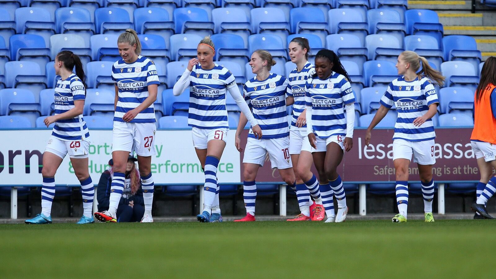 Reading FC Women in action Photo: Neil Graham