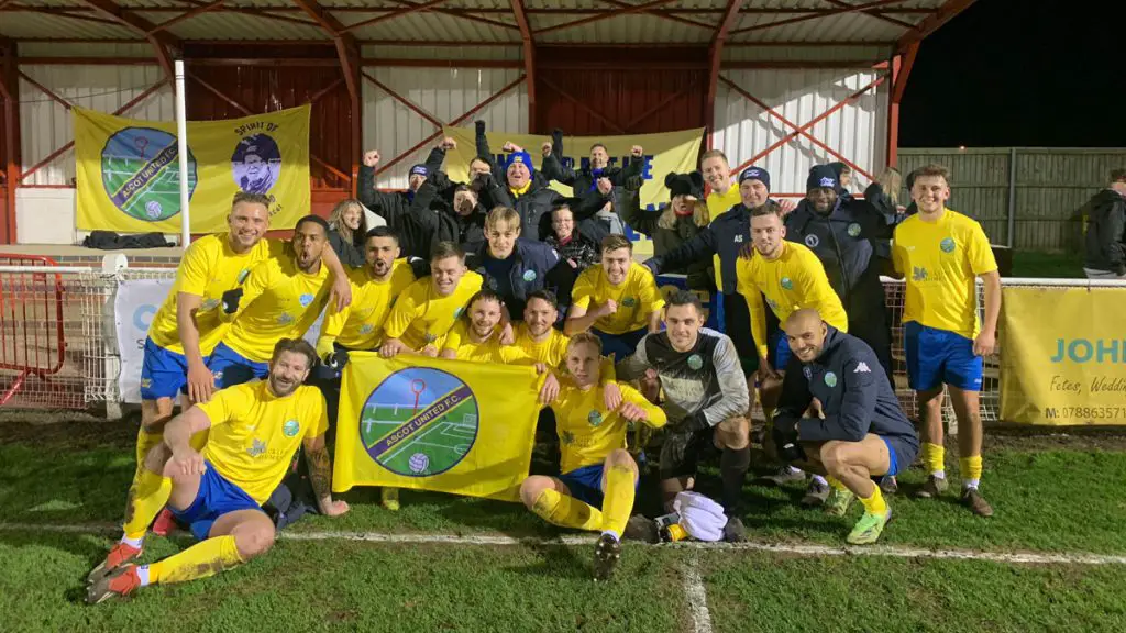 Ascot United are in to the semi finals of the County Cup. Photo supplied by Ascot United.