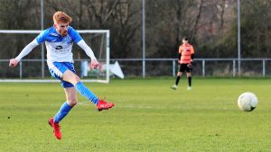 Eversley & California's Troy Baker shooting on target