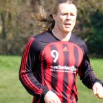 Gareth Ainsworth in action for Finchampstead Athletic on Sunday 20th March. Photo: Andrew Batt.