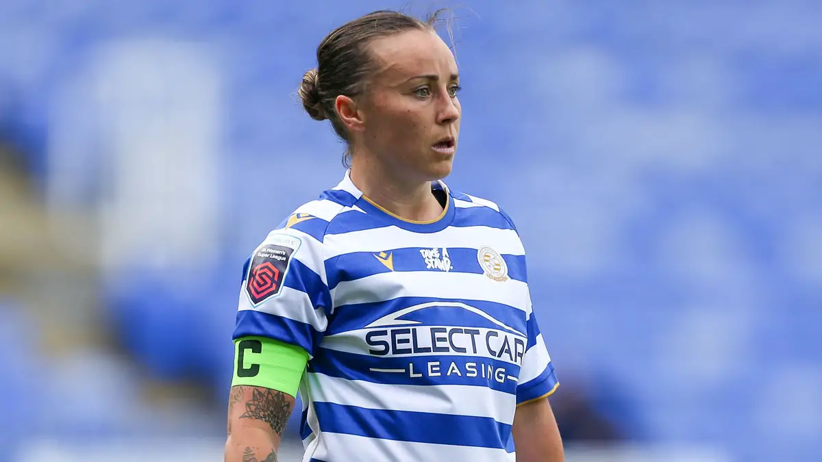 Reading FC Women captain Natasha Harding. Photo: Neil Graham.