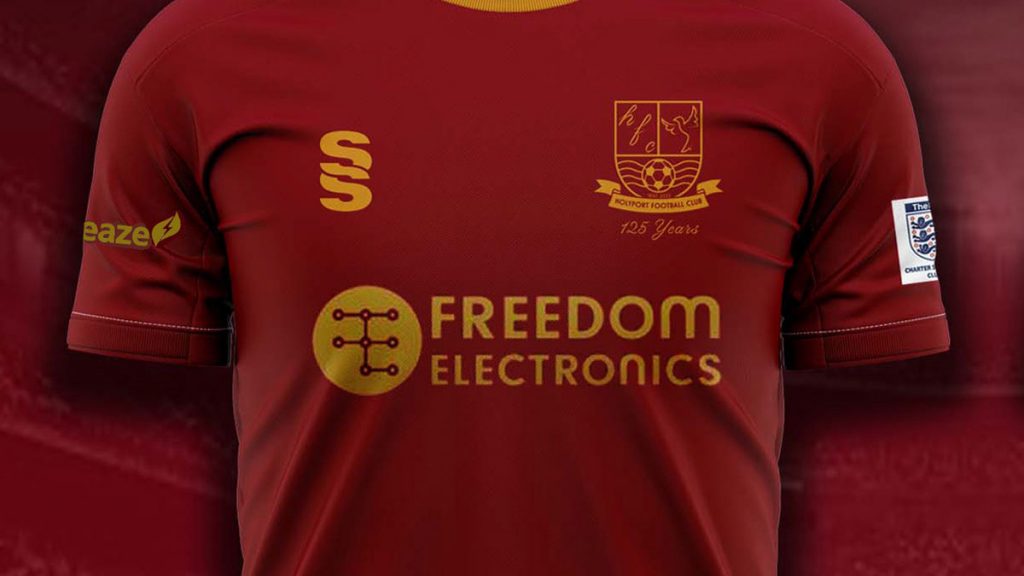 The new Holyport FC shirt