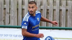 Reading City’s Tyler D’Cruz. Photo: Hazel Worthy.