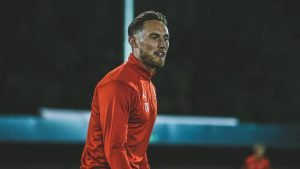 Bracknell Town's Joe Grant. Photo: Neil Graham.