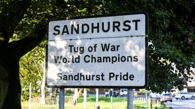 Welcome to Sandhurst. Photo: Neil Graham.