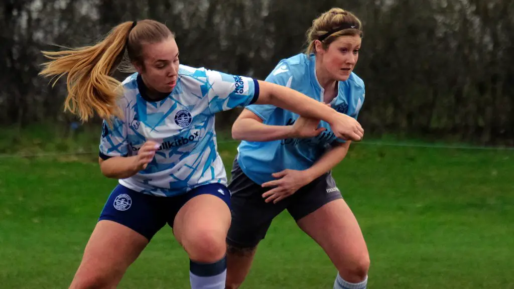 Action from Caversham United vs Woodley United.