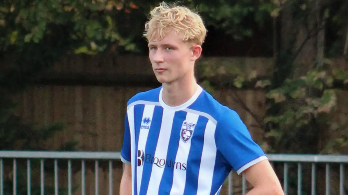Burnham defender Ethan Light. Photo: Paul Butler / Burnham FC