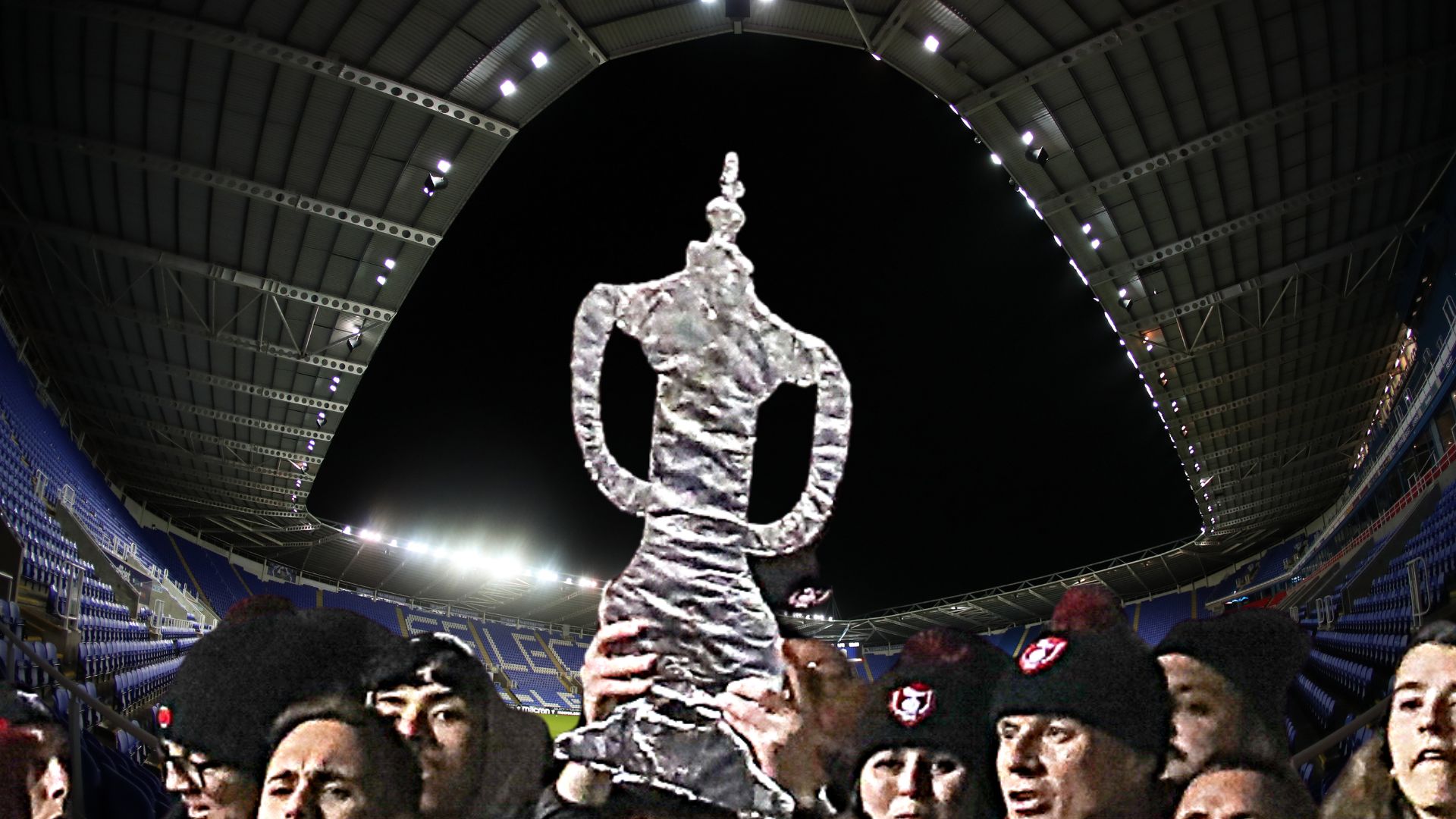 FA Cup at the Select Car Leasing Stadium on Saturday. Photo: Neil Graham.