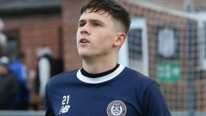 Hungerford Town goalkeeper Jed Ward. Photo: Jeff Youd.
