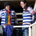 There be drummers at Reading FC Women. Photo: Neil Graham.