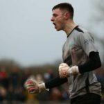 Ascot United goalkeeper Rhys Forster. Photo: Rob Mack.