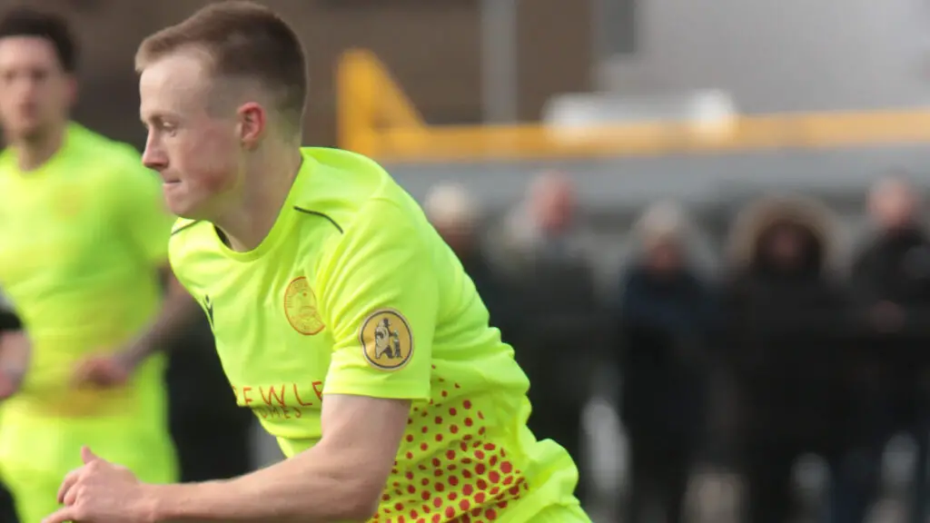 Hungerford Town striker Ryan Jones. Photo: Jeff Youd.