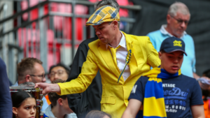 Ascot United's Neal Jeffs. Photo: Neal Graham.