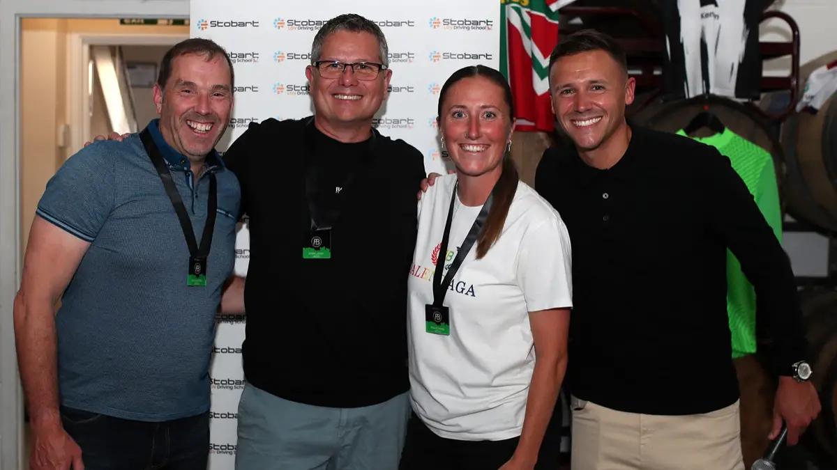 Marc Surtees, Brian Lackey, Mollie Haines and Tom White. Photo: Neil Graham.