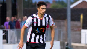 Max Kilman playing for Maidenhead United. Photo: Mick Vogel.