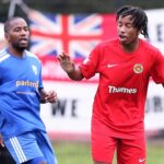 Jemel and Shaquille Johnson playing for Reading City and Windsor & Eton. Photo: Richard Milam.