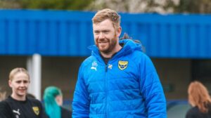 Liam Gilbert - Reading FC Women manager (Photo Simon Godfrey)