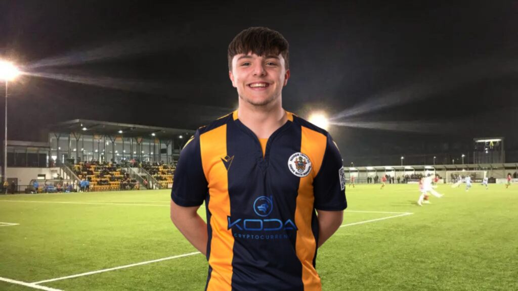 Tyler Goodrham. Photo: Slough Town FC.