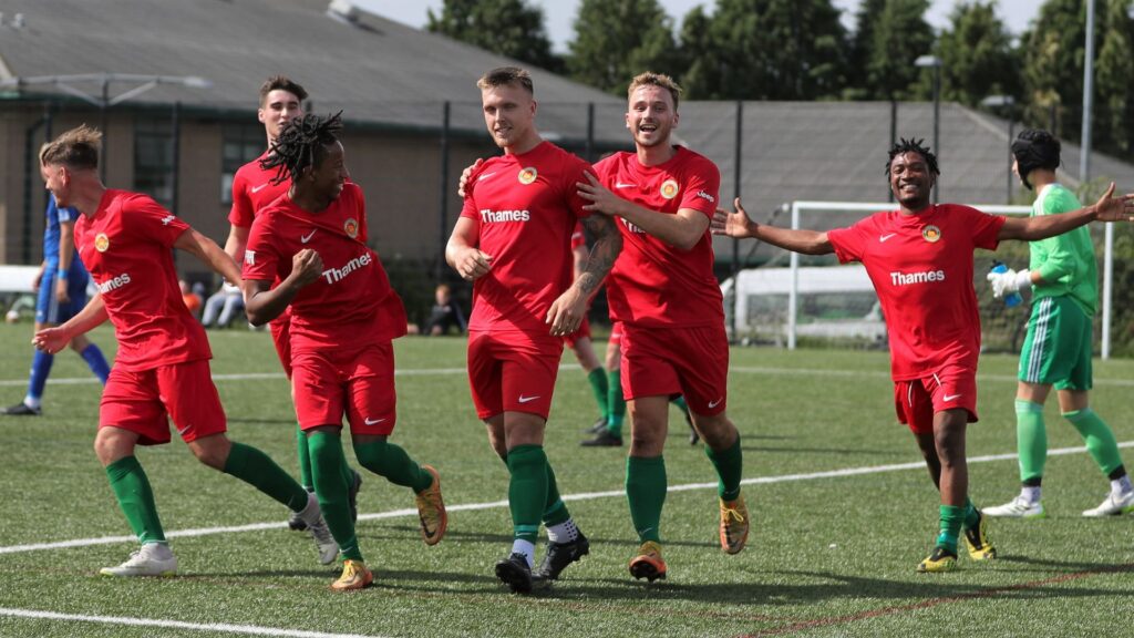 Windsor & Eton goalscorer Ben Anderson. Photo: Richard Milam