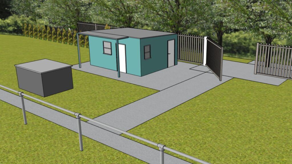 The new tea bar at Holyport FC