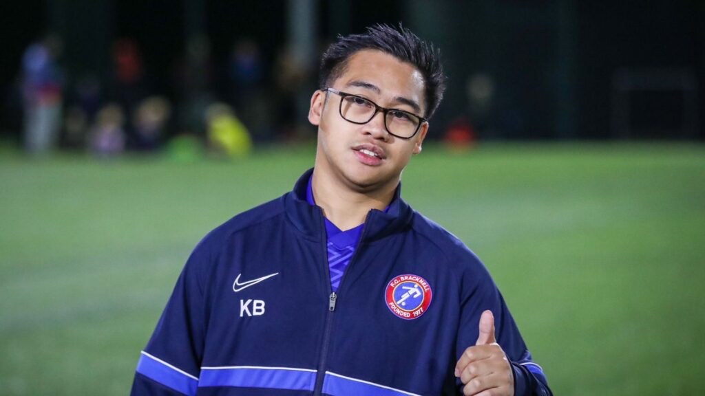 Kynee Ibarrientos is one of FC Bracknell's new team members. Photo: Neil Graham.
