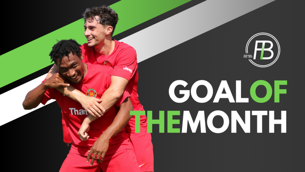 Berkshire Goal of the Month. Player photo by Richard Milam.
