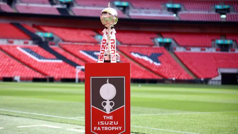 The FA Trophy. Photo: The FA.