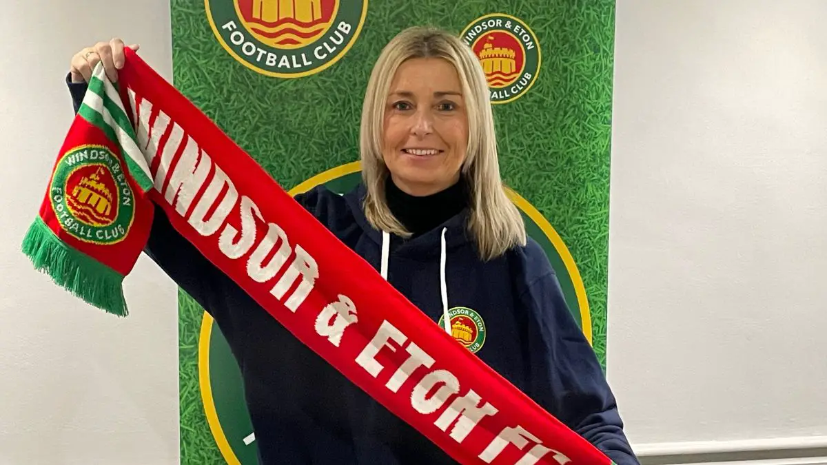 New Windsor & Eton women's manager Cathy Corr.