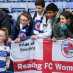 Maddison Perry meets Reading FC Women fans.