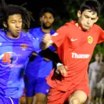 Action from Wokingham Town vs Windsor & Eton. Photo: Andrew Batt.