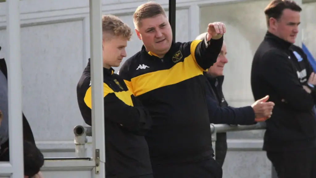 Tadley Calleva manager Joe Lawler. Photo: Rob Mellor.