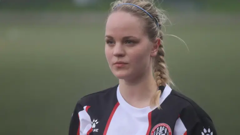 Maidenhead United's Alina Kerl. Photo: MUWFC.