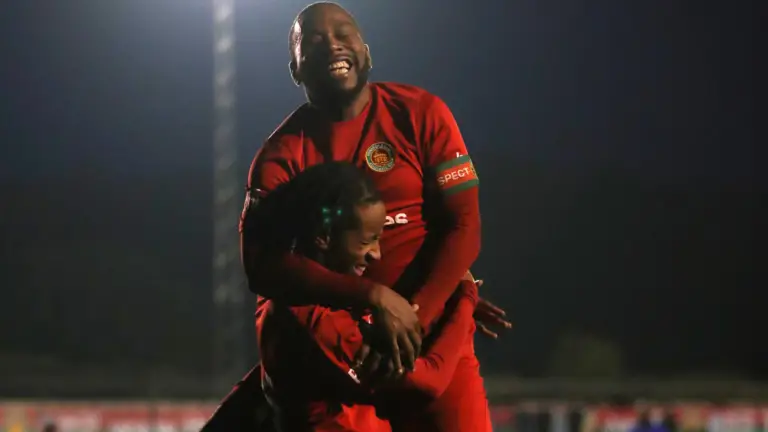 Shaquille and Jemel Johnson. Photo: Richard Milam.