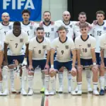 England Men's Futsal squad. Photo: Carl Wilkinson.