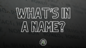 What's in a name